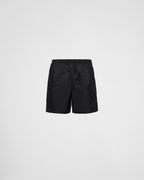 Re-Nylon swim trunks – made of innovative Re-Nylon, these swim trunks stand out for their sporty design – LUX VERSE Luxury Designer Fashion Outlet