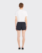Nylon swim trunks – this swimsuit with a sleek design is decorated with the fabric triangle logo and – LUX VERSE Luxury Designer Fashion Outlet
