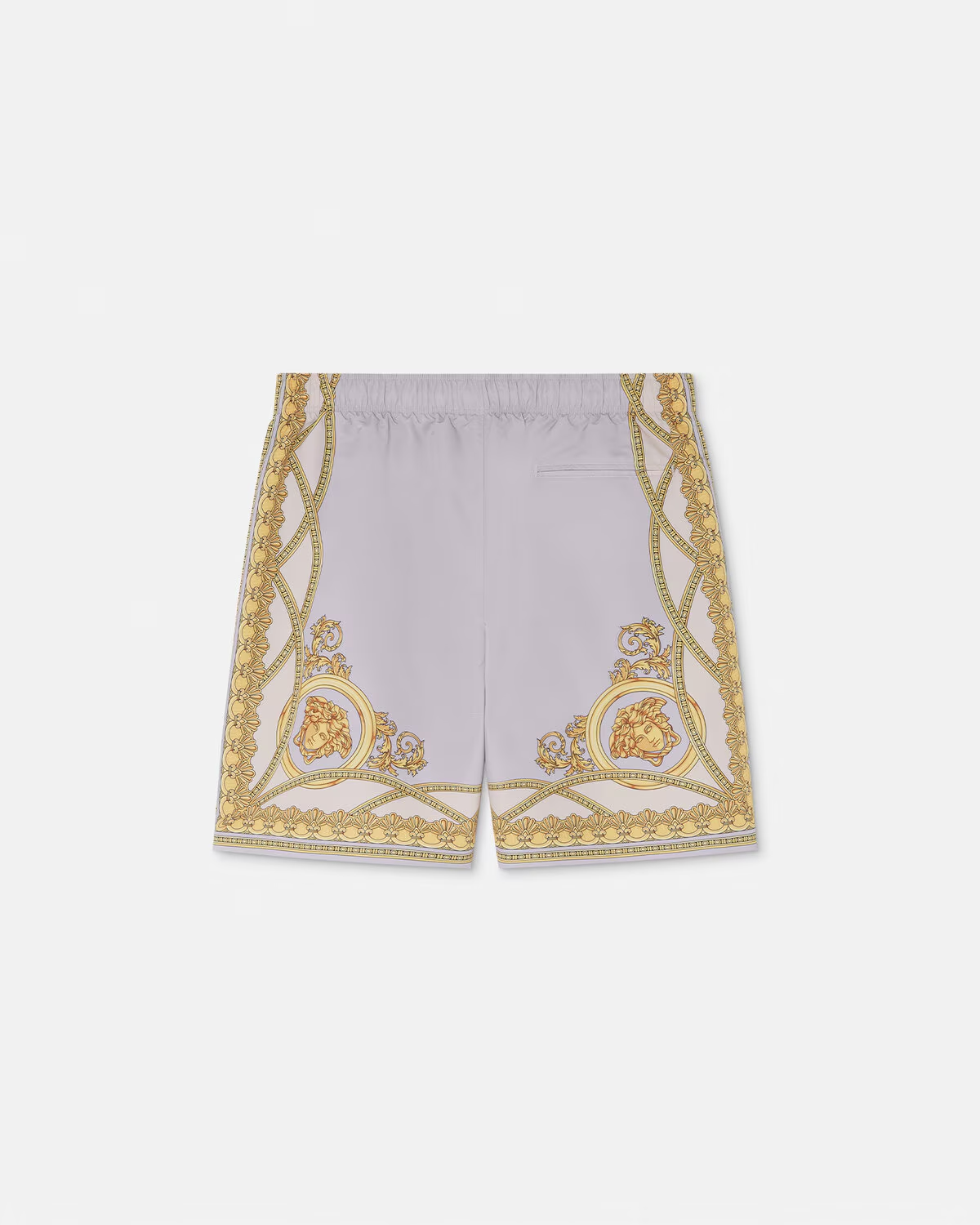 La Coupe Des Dieux Boardshorts – coupe des Dieux print Side pockets Back welt pocket Mesh slip lining Elastic – LUX VERSE Luxury Designer Fashion Outlet