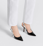 Sexy Women's Pumps New Flip Flops Slides Slippers – the two-tone embroidered ribbon is embellished with a flat bow and the 10 cm (4) – LUX VERSE Luxury Designer Fashion Outlet