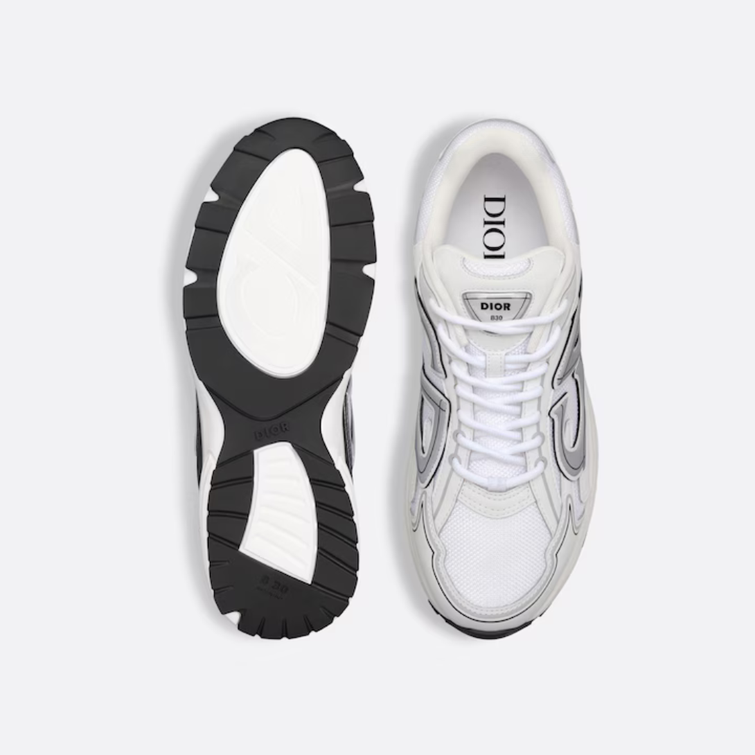 B30 Sneaker White Mesh – the B30 sneaker has become a new House essential distinguished by its modern – LUX VERSE Luxury Designer Fashion Outlet