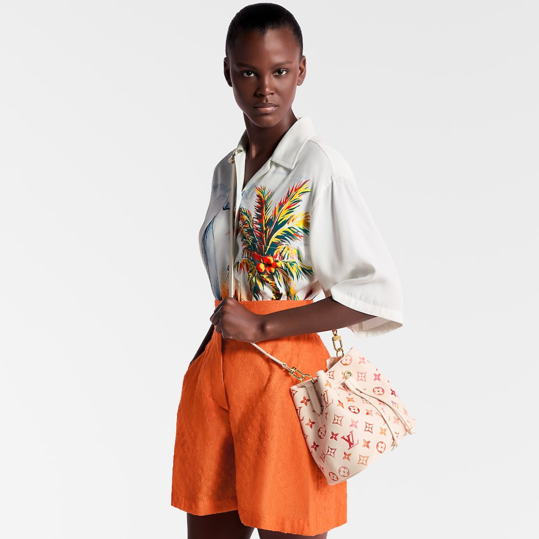 Néonoé BB Sunrise Aquarelle – the Aquarelle collection brings a colorful element to the Monogram Empreinte leather – LUX VERSE Luxury Designer Fashion Outlet