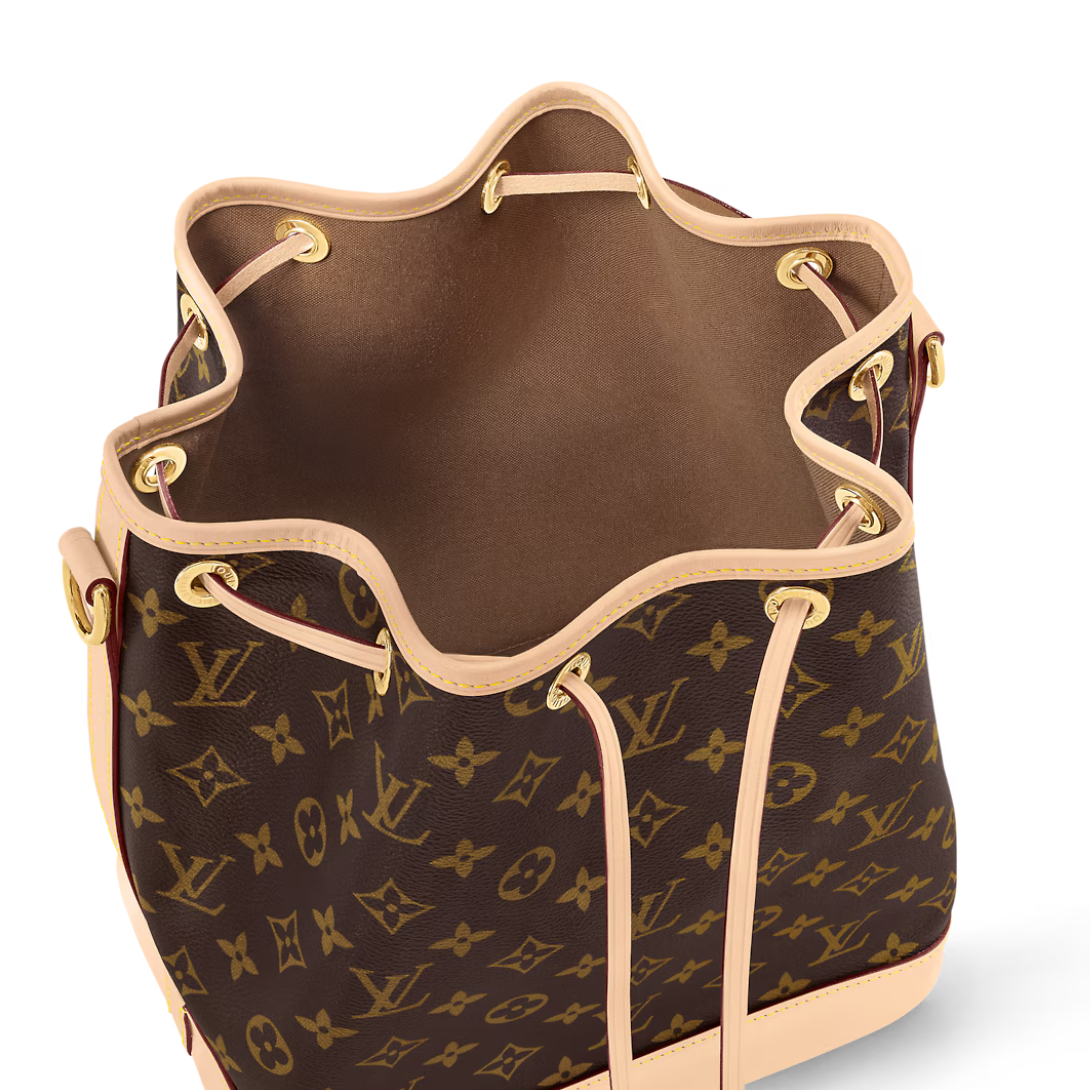 Petit Noé Bucket – the Petit Noé bucket bag harks back to a design from 1932 – LUX VERSE Luxury Designer Fashion Outlet