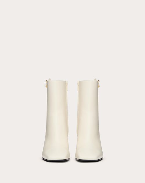 Vlogo the Bold Edition Suede Ankle Boot 70mm – in.- Shaft height: 15 cm / 6 in. in an Italian size 37 – LUX VERSE Luxury Designer Fashion Outlet