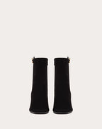 Vlogo the Bold Edition Suede Ankle Boot 70mm – in.- Shaft height: 15 cm / 6 in. in an Italian size 37 – LUX VERSE Luxury Designer Fashion Outlet