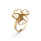 SWEET CLOVER WHITE MOP RING