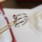 Juste Ring 1.8mm Silver Double Row – LUX VERSE Luxury Designer Fashion Outlet