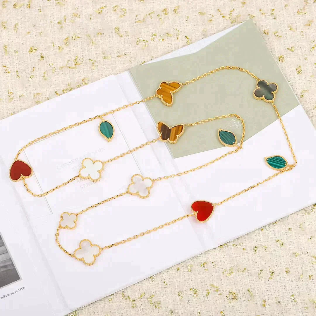Lucky 12 Motifs  Necklace – LUX VERSE Luxury Designer Fashion Outlet