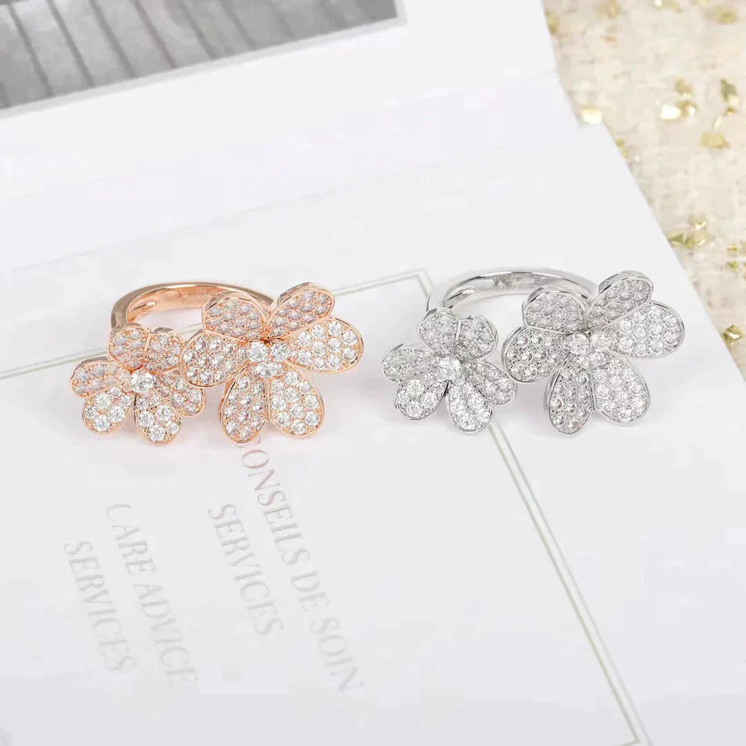Frivole Diamond Between Ring – LUX VERSE Luxury Designer Fashion Outlet