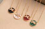 Jeux De Rose Gold Diamond Necklace – LUX VERSE Luxury Designer Fashion Outlet