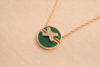 Jeux De Rose Gold Diamond Necklace – LUX VERSE Luxury Designer Fashion Outlet