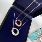 Diamond and Mother of Pearl Circle Pendant – LUX VERSE Luxury Designer Fashion Outlet