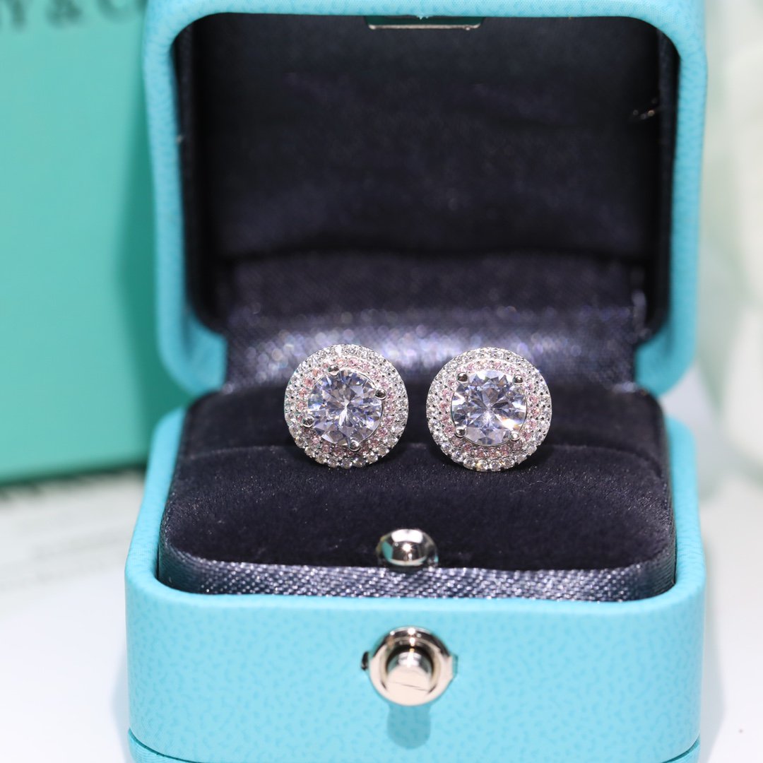 Round Halo Earrings – LUX VERSE Luxury Designer Fashion Outlet