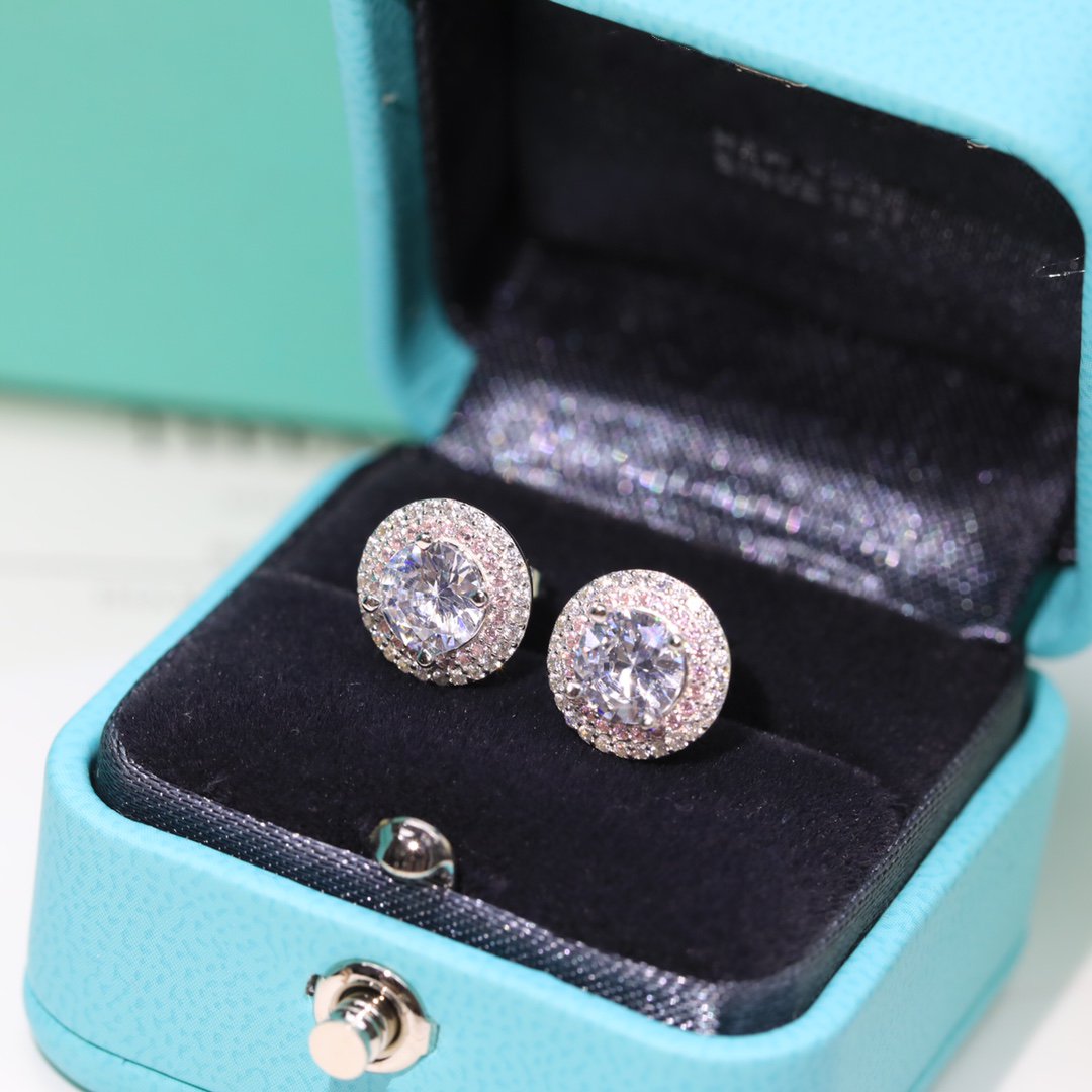 Round Halo Earrings – LUX VERSE Luxury Designer Fashion Outlet