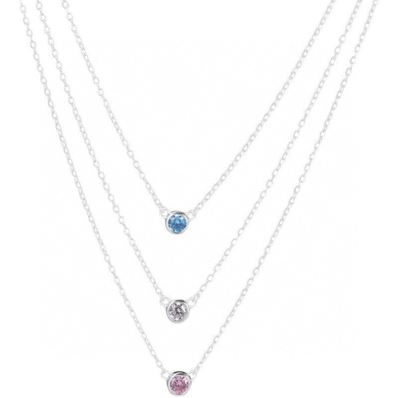 Elsa Peretti Series Single Diamond Simple Necklace – LUX VERSE Luxury Designer Fashion Outlet
