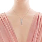 Mixed Cluster Diamond Drop Pendant – LUX VERSE Luxury Designer Fashion Outlet