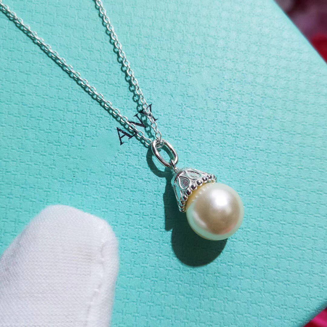 Pearl Pendant Gatsby Ziegfeld Pearl Silver Necklace – LUX VERSE Luxury Designer Fashion Outlet