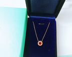 Diamond and Mother Pearl Circle Necklace Pendant – LUX VERSE Luxury Designer Fashion Outlet