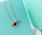 Diamond and Mother Pearl Circle Necklace Pendant – LUX VERSE Luxury Designer Fashion Outlet