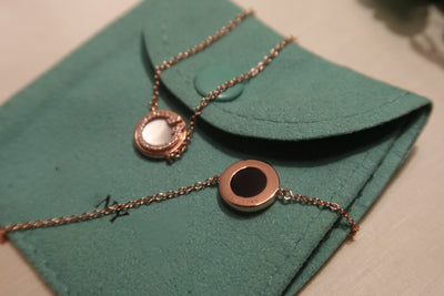 DIAMOND CIRCLE ROSE GOLD BRACELET - LUX VERSE - Luxury designer fashion outlet