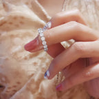 Diamond Embrace Full Circle Band Ring – LUX VERSE Luxury Designer Fashion Outlet