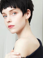 Smooth Oval Huggies Earrings – LUX VERSE Luxury Designer Fashion Outlet