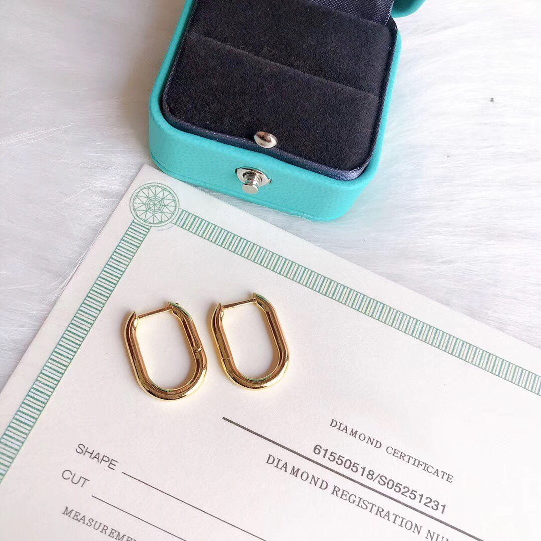 Smooth Oval Huggies Earrings – LUX VERSE Luxury Designer Fashion Outlet
