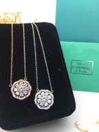 Aurora Cluster Pendant Necklace – LUX VERSE Luxury Designer Fashion Outlet