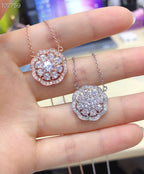 Aurora Cluster Pendant Necklace – LUX VERSE Luxury Designer Fashion Outlet