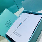 Yard Turquoise Necklace Silver – LUX VERSE Luxury Designer Fashion Outlet