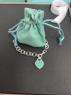 Heart Tag Bracelet Silver Medium – LUX VERSE Luxury Designer Fashion Outlet