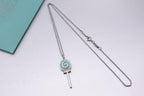 Sterling Silver Lollipop Necklace – LUX VERSE Luxury Designer Fashion Outlet