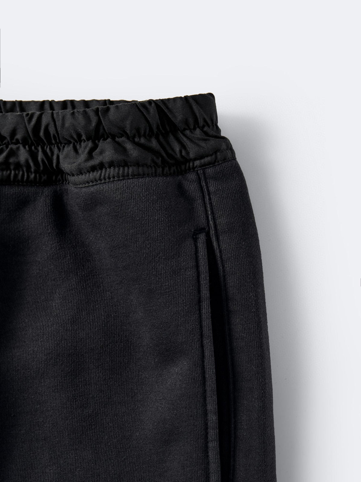 Essentials Black Sweat Trousers - Men's