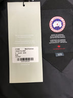 Black Nylon Arm Patch Gilet - Men's