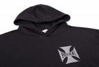 Schwarzer Hoodie – Herren