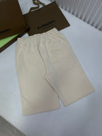 Navyfarbene Baumwollhose mit Kordelzug – Herren