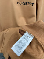 Weißes Baumwoll-T-Shirt mit Kontrastkragen – Herren