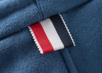 Red Jersey Bar Stripe Drawstring - Men's