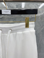 Schwarze Baumwoll-Jogginghose mit Herz-Logo – Herren
