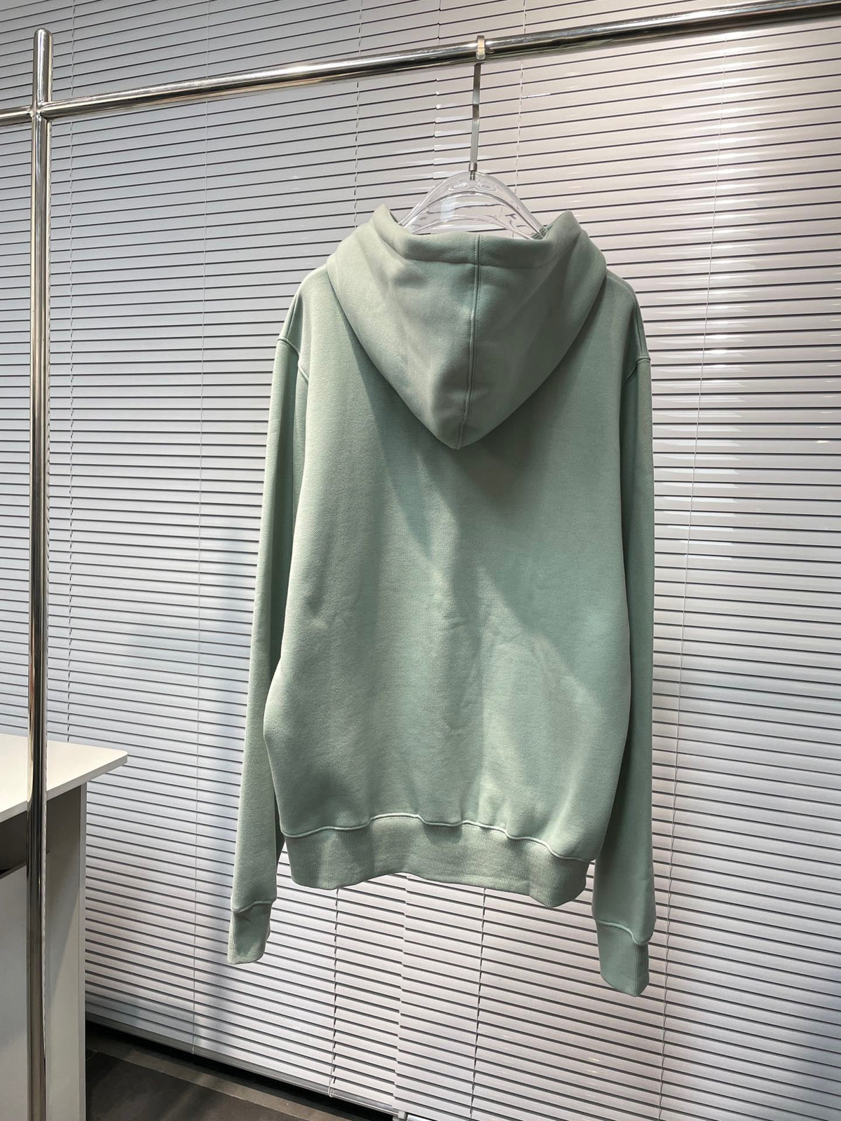 Marineblauer Baumwollpullover einfarbig – Herren