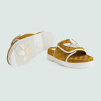 men's slide sandal – inspired by the'80s and'90s, emblematic House’s motifs mix with those of – LUX VERSE Luxury Designer Fashion Outlet