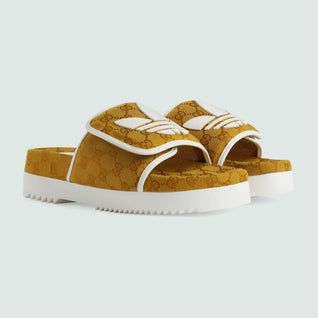 adidas x Gucci men's slide sandal