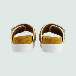 adidas x Gucci men's slide sandal
