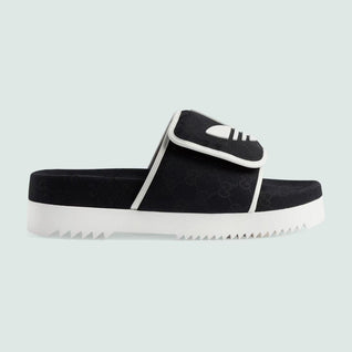 adidas x Gucci men's slide sandal