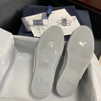B23 Low Grey Oblique Sneakers