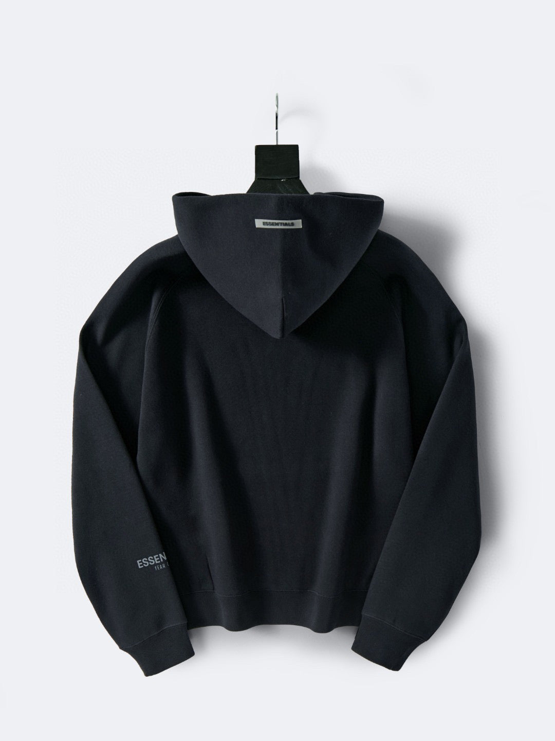 Grey Cotton Logo Pullover - Men's