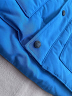 Black Nylon Arm Patch Gilet - Men's