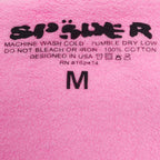Rosa Baumwoll-Pullover mit tonigem Webband - Herren