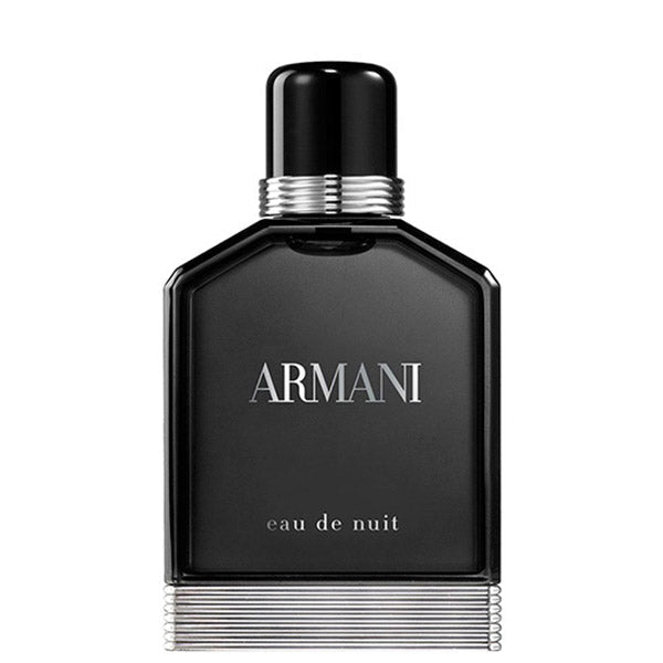 Armani Eau De Nuit 3.4 oz EDT for men – the warm, sharp fragrance opens with a splash of bergamot that leads into warm – LUX VERSE Luxury Designer Fashion Outlet