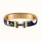 H Star and Moon Bracelet 12mm – LUX VERSE Luxury Designer Fashion Outlet